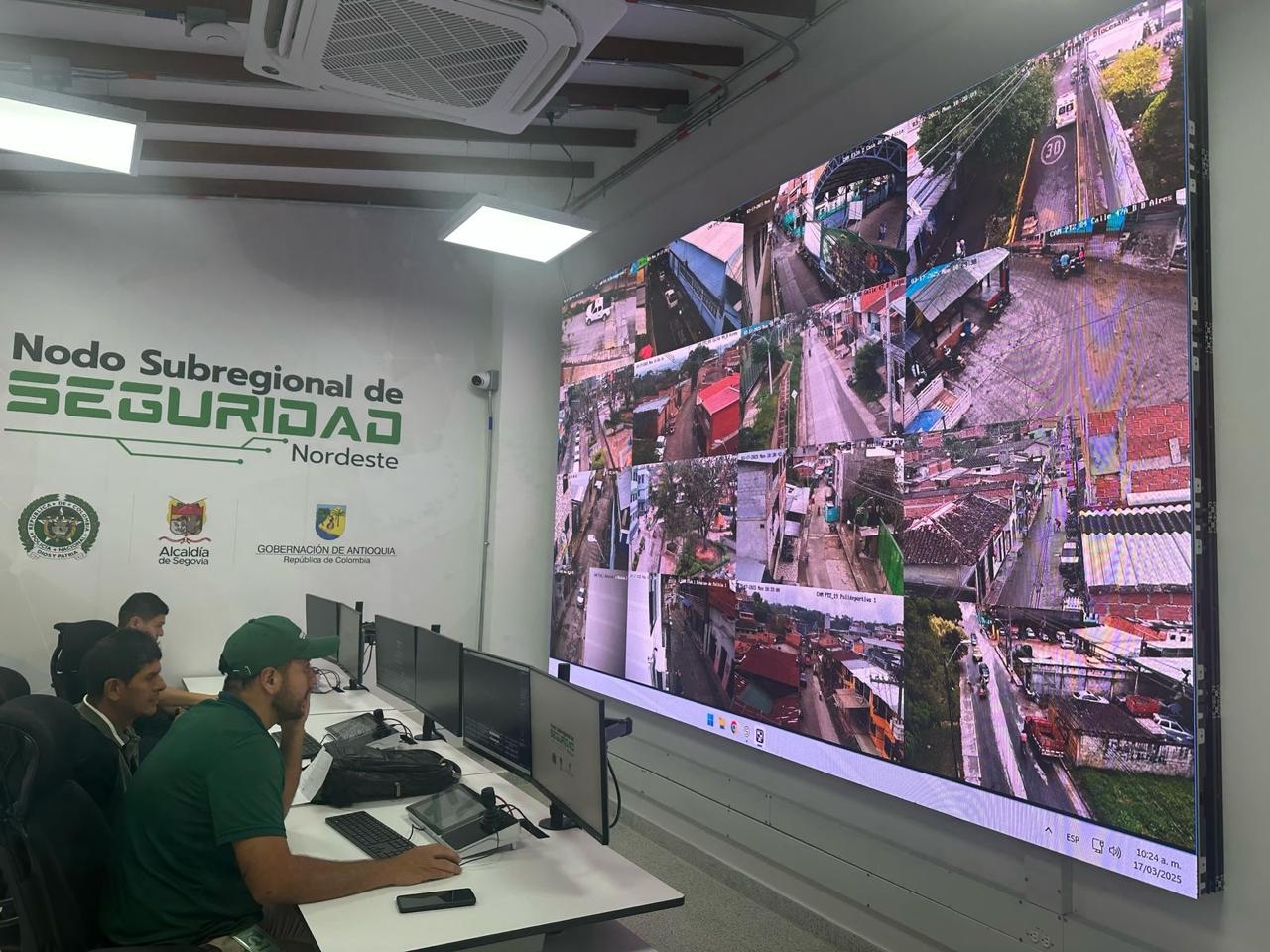 Con la puesta de funcionamiento del Nodo de Seguridad de Segovia, la Gobernación de Antioquia conectó las nueve subregiones con el Sistema Integrado de Seguridad y Emergencias 