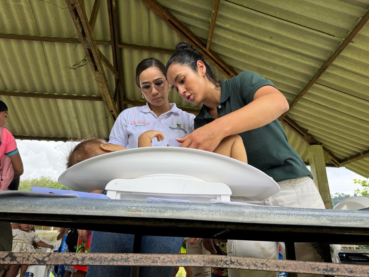 “Hoy le salvamos la vida a un bebé de 11 meses”, destacó el Gobernador Andrés Julián