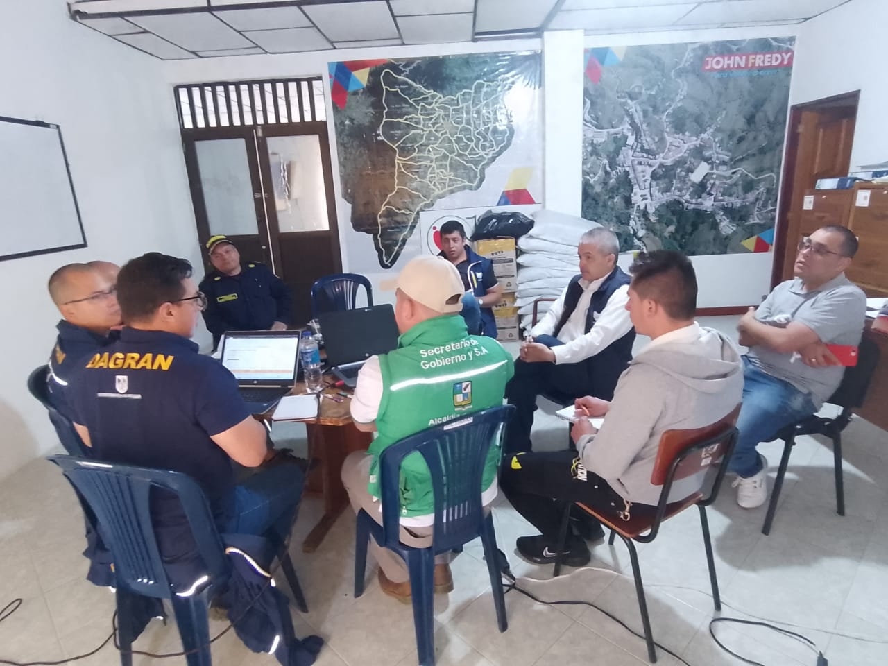 Gobernación de Antioquia presente en el municipio de Nariño, tras emergencia por 48 movimientos en masa