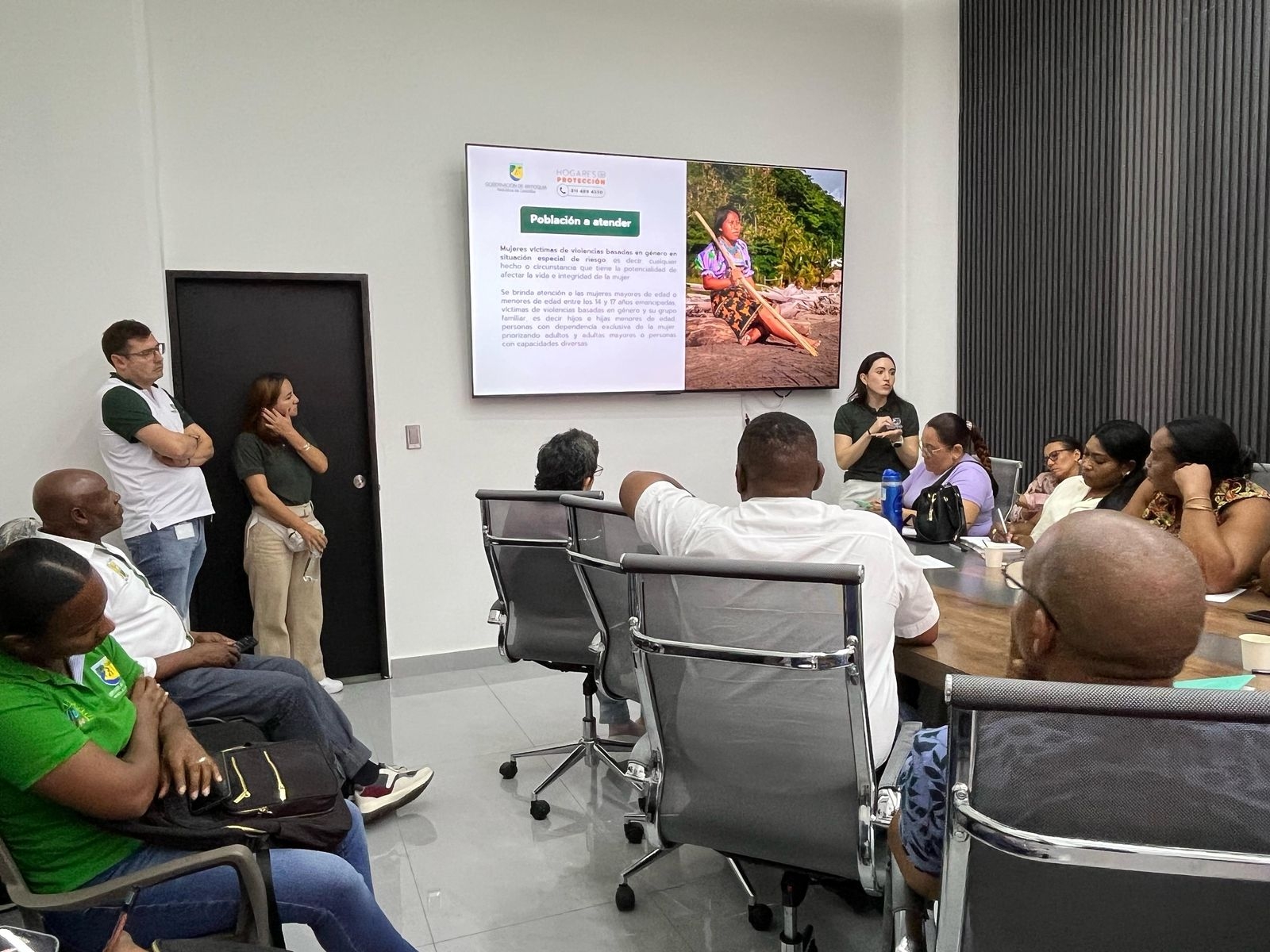 La Gobernación de Antioquia adelantó una jornada de presencia institucional, en la subregión de Urabá