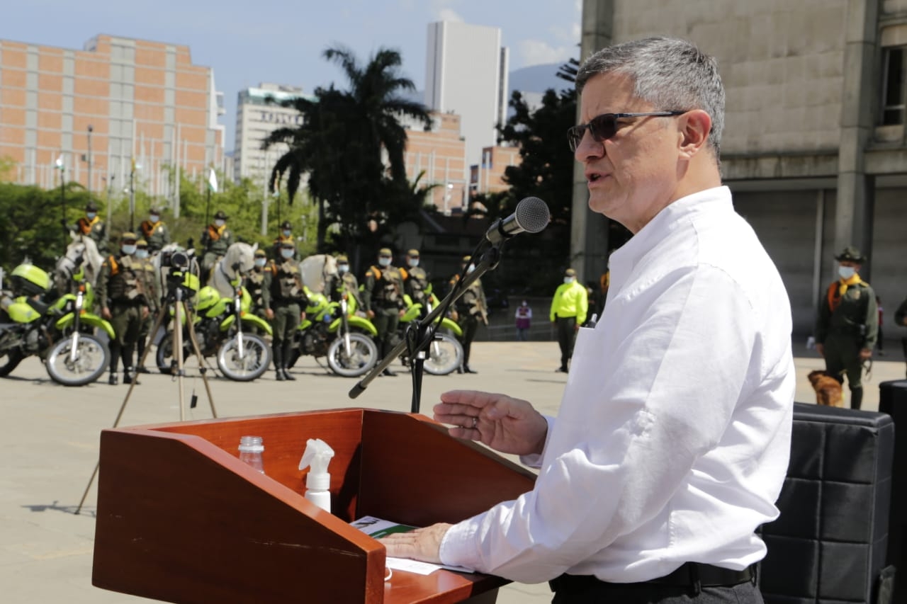 Los homicidios en Antioquia siguen con tendencia a la baja, con un acumulado a 30 de noviembre de -13,6% con respecto al 2019