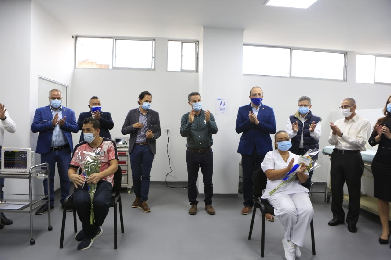 1.116 personas fueron vacunadas contra el Covid-19 en el primer día de la jornada en Antioquia