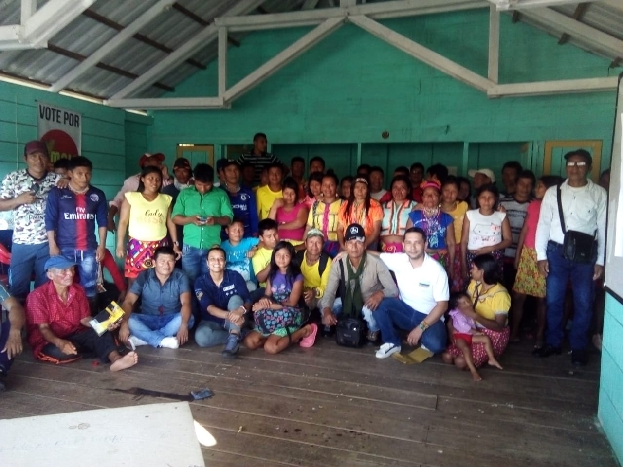 La Secretaría de Gobierno realiza acciones efectivas para evitar el confinamiento de comunidad indígena en Murindó