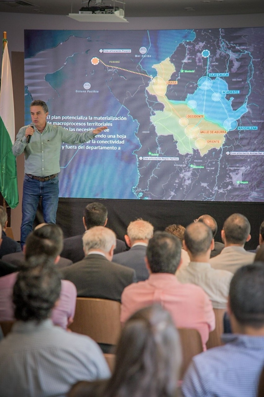 Lanzamiento del Plan Maestro de Transporte y Logística de Antioquia