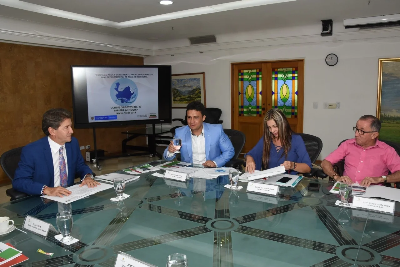 El Comité Directivo del Plan Departamental de Agua definió inversiones para la vigencia 2019