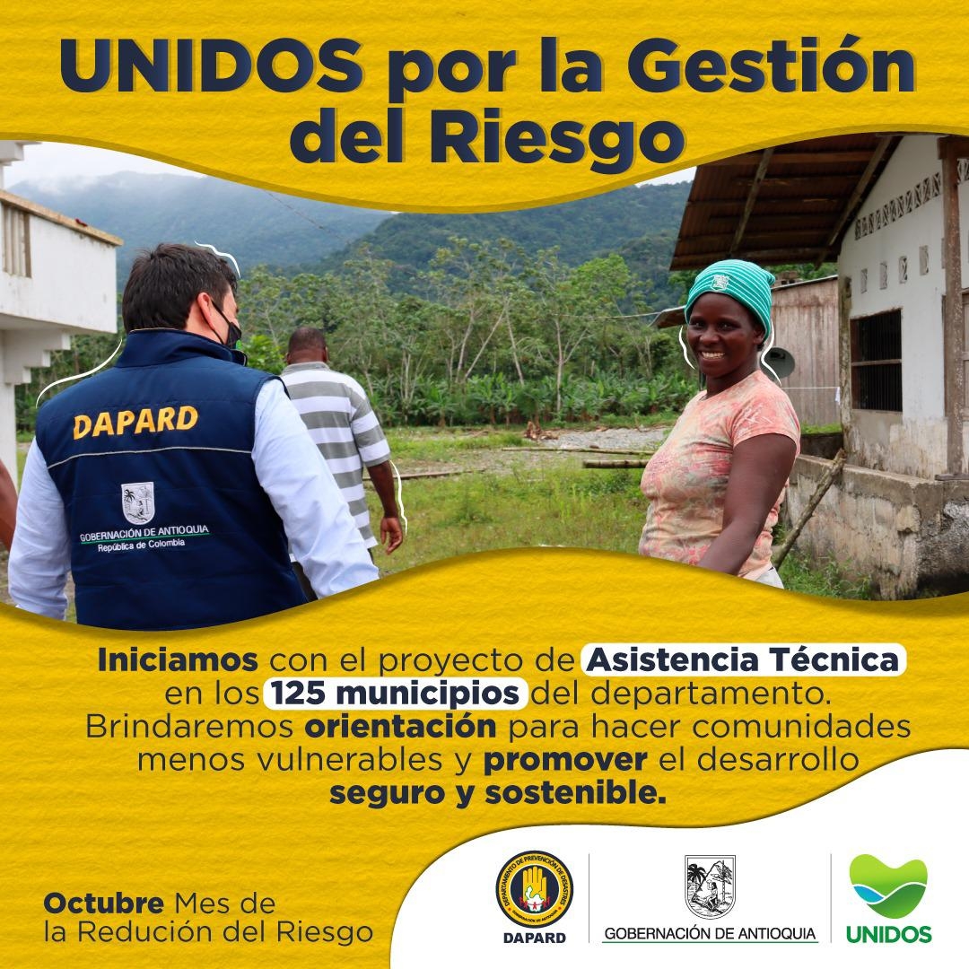 Dapard fortalecerá el conocimiento y capacidades de los 125 municipios a través del proyecto de Asistencia Técnica