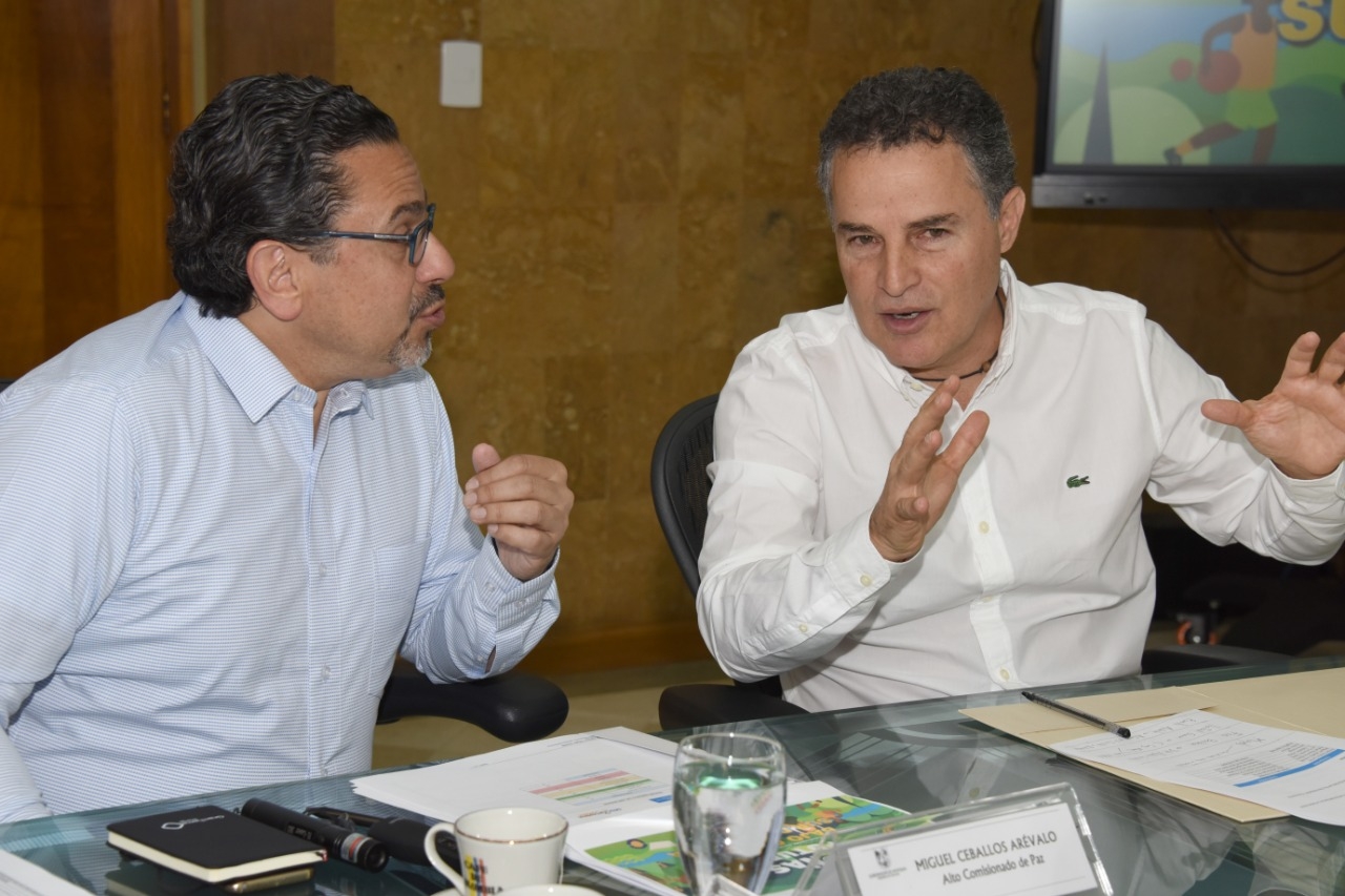 La preocupación y la decisión de mejorar la situación en el Bajo Cauca, son comunes a los gobiernos Nacional y Departamental