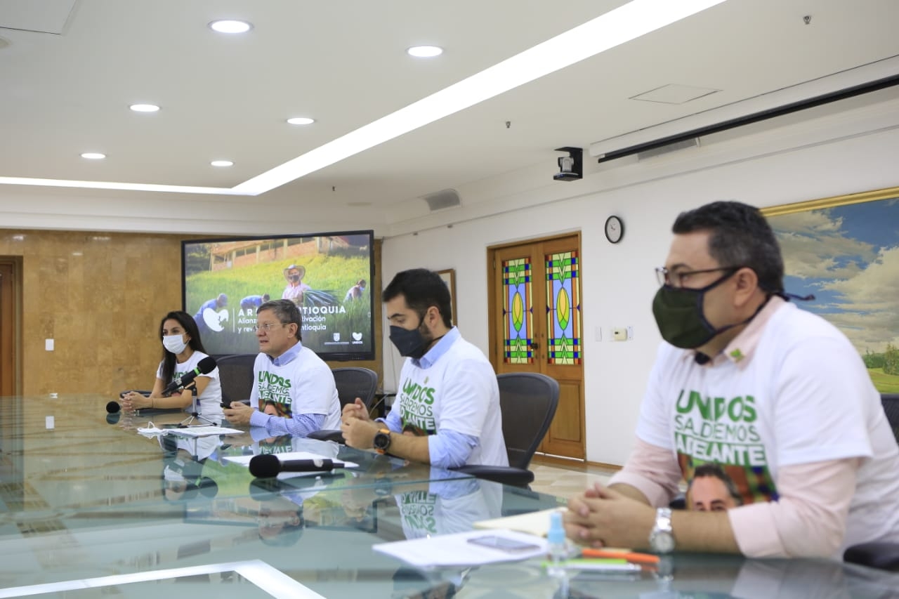 Arriba Antioquia, la estrategia con la que la Gobernación impulsará la reactivación del departamento tras la emergencia sanitaria