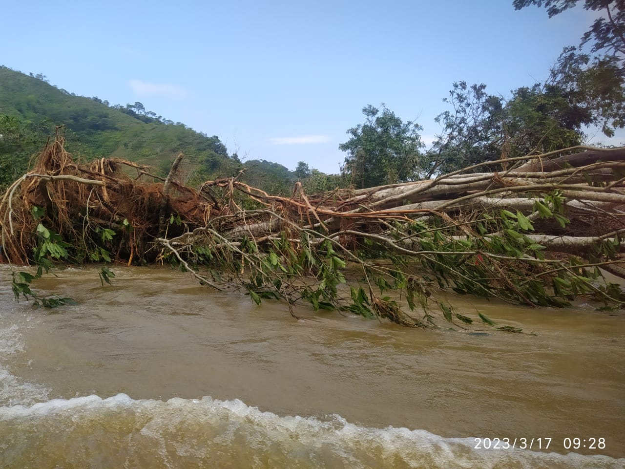 Temporada de lluvias en Antioquia, deja una persona fallecida y 120 familias damnificadas en El Bagre