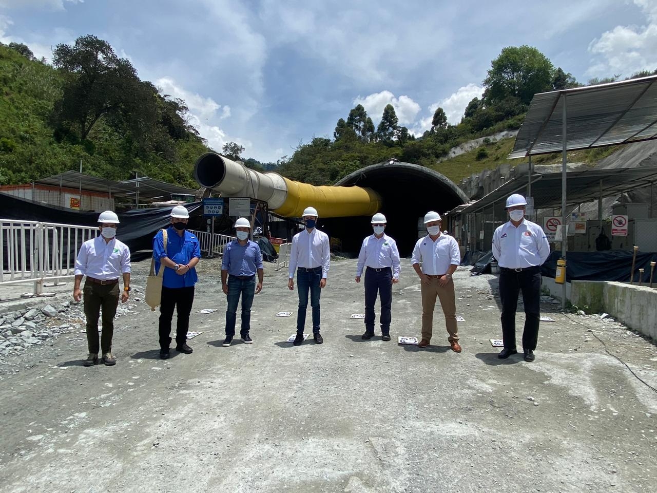 Segundo tubo del Túnel de Occidente logró este jueves la unión de dos frentes