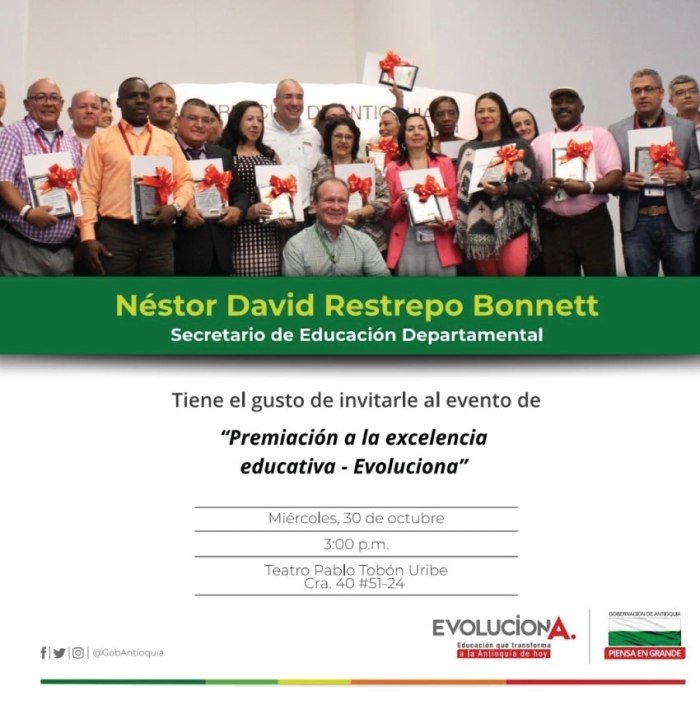 Premios a la Excelencia Educativa – Evoluciona 2019