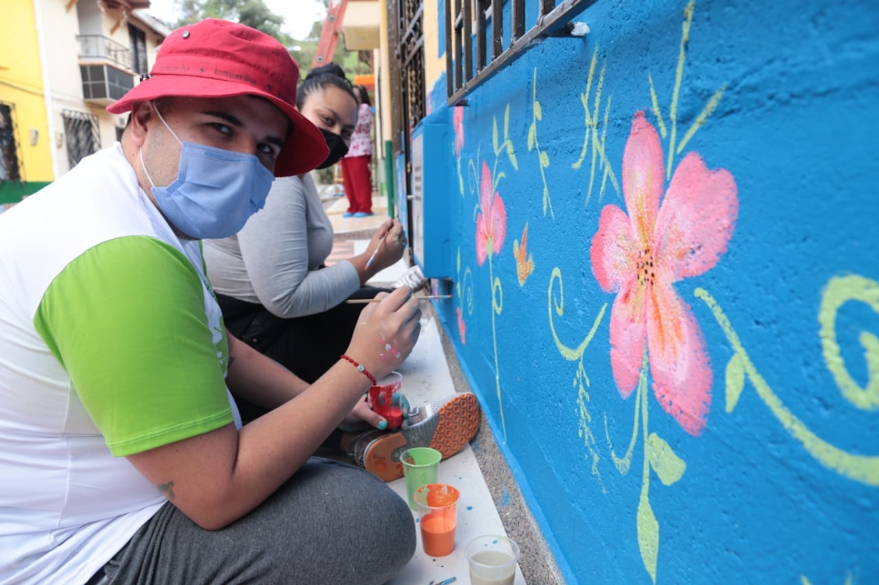 Antioquia Se Pinta de Vida llegó al Norte del departamento, a Donmatías y Yarumal