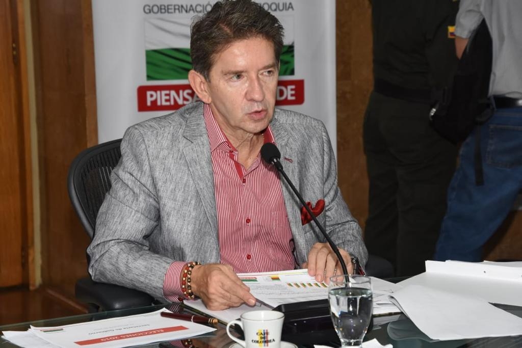 Medellín, 29 de octubre Intervención pietada del Gobernador LUIS PÉREZ GUTIÉRREZ Consejo de Seguridad