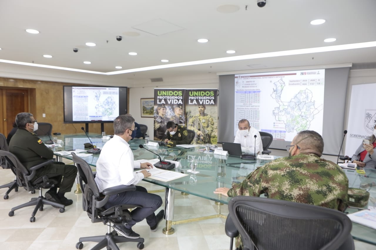 En un 17,2% han disminuido los homicidios en Antioquia en lo que va corrido de 2020