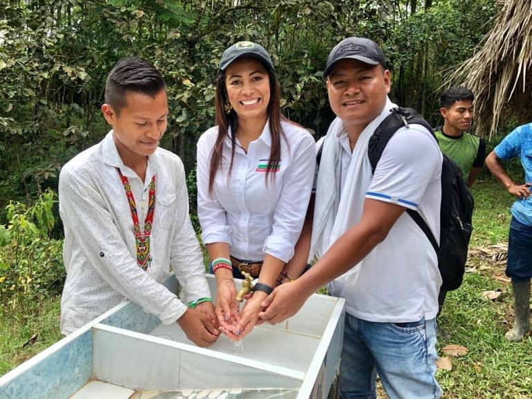 Chigorodó celebra la entrega de acueducto a comunidad indígena
