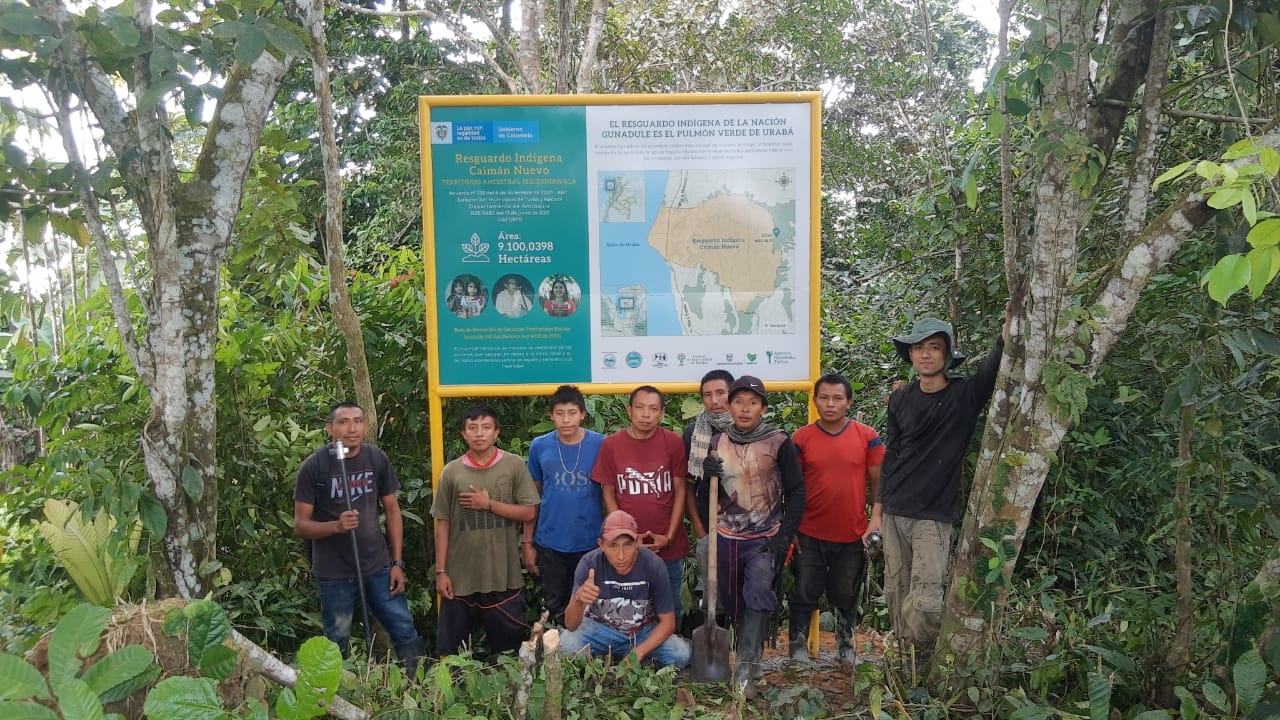La comunidad indígena Gunadule, de Urabá, delimitó su territorio