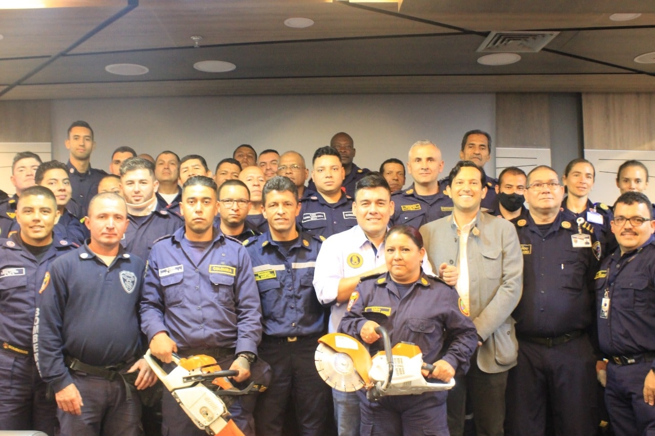 La Gobernación de Antioquia fortalece los cuerpos de bomberos de 49 municipios