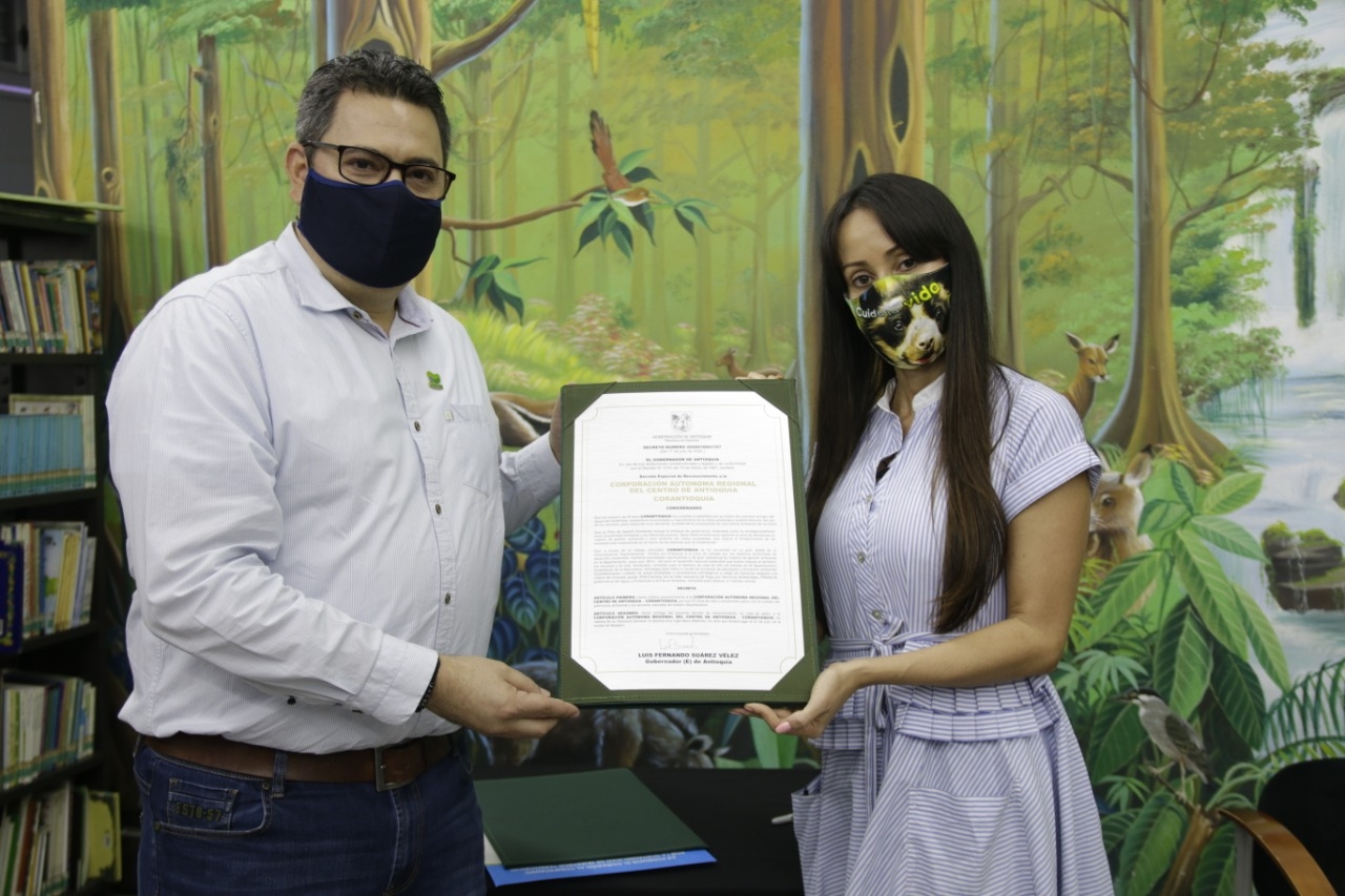 La Gobernación de Antioquia se une a la celebración de los 25 años de Corantioquia