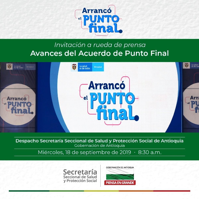 Agilizar la presentación de cuentas con sus anexos pide la Secretaría Seccional de Salud