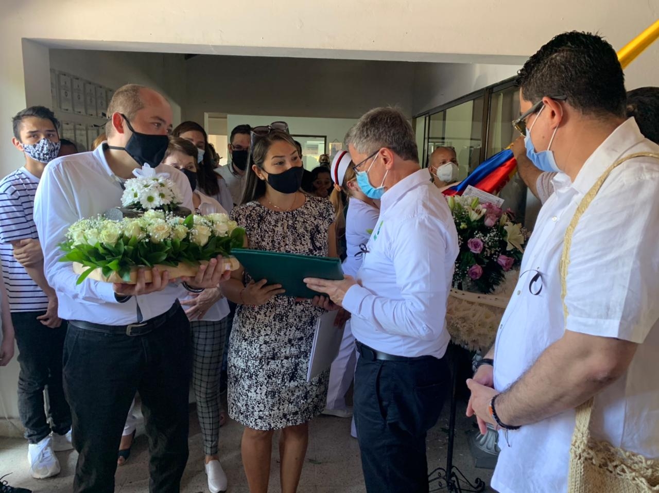 “El doctor Alejandro va a estar presente porque su legado es imborrable”, dijo el secretario de Gobierno de Antioquia Luis Fernando Suárez