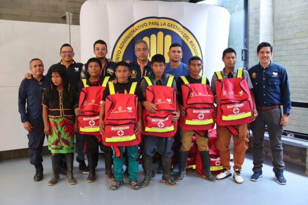 Dagran inició fortalecimiento de capacidad de respuesta a emergencias de las comunidades y resguardos indígenas de Antioquia