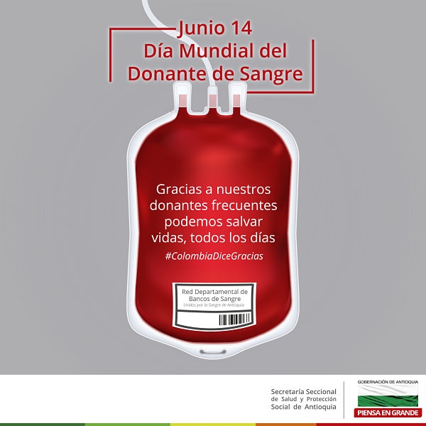 14 de junio, Día Mundial del Donante de Sangre