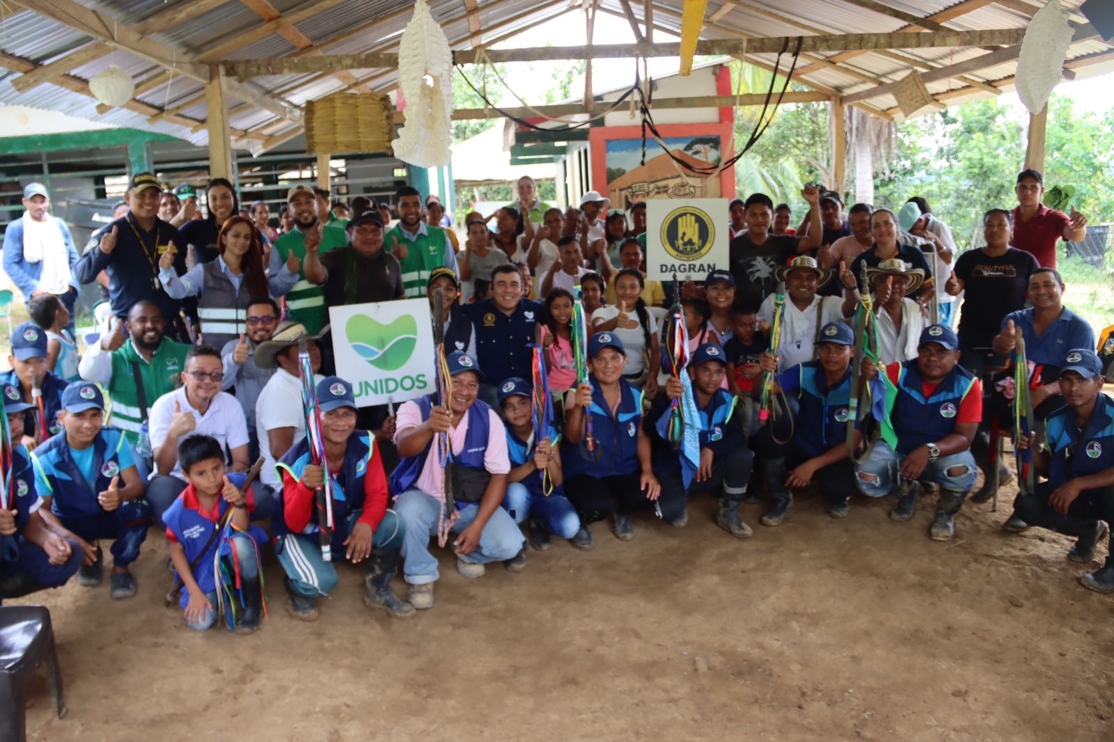 Gobernación de Antioquia entregó 36 reservorios de agua que beneficiarán a más de 9.000 indígenas en el Urabá