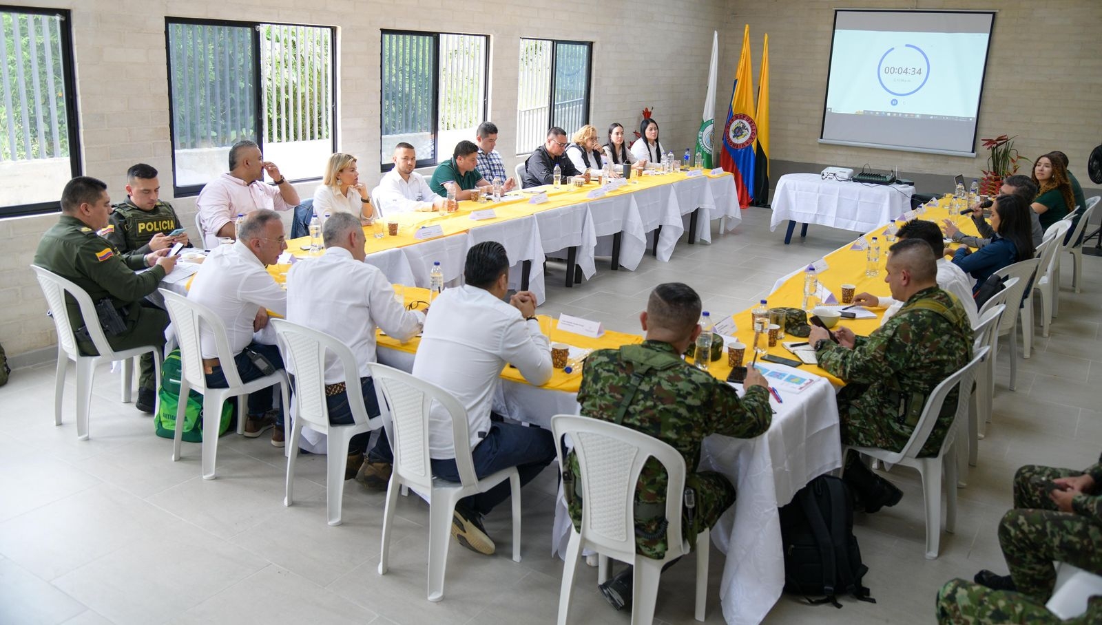 El Gobernador Andrés Julián destacó la reducción de homicidios y las estrategias que se adelantan para combatir la criminalidad en Consejo de Seguridad y Oportunidades Sociales en el Occidente