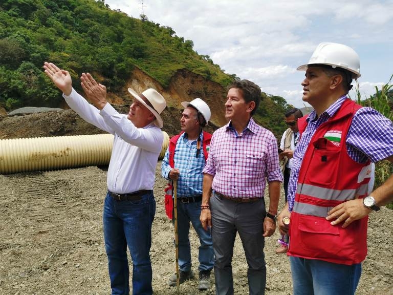 Continúa monitoreo tras deslizamiento de tierra en una de las vías del proyecto Túnel del Toyo