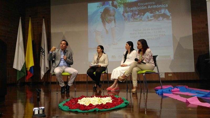 Transición armónica al sistema escolar para un Buen Comienzo en Antioquia