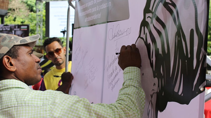 Antioquia y Medellín se unieron por el reconocimiento de los afros