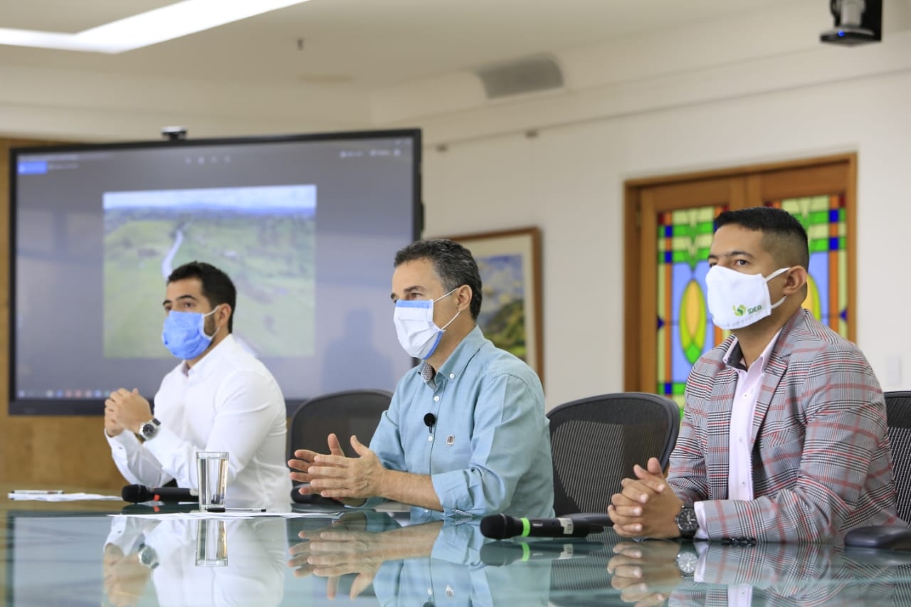 Con crédito de Findeter por 100 mil millones de pesos se apoyará reactivación de la economía antioqueña emprendiendo obras de infraestructura