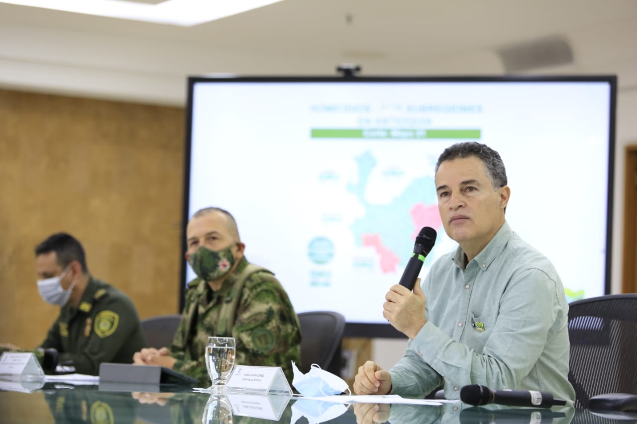 En un 22% han disminuido los homicidios en Antioquia en lo corrido de 2020